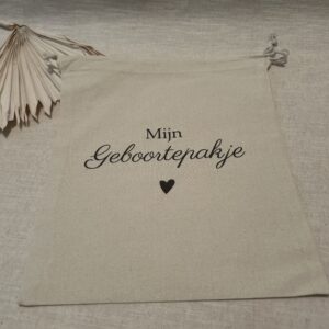 Bewaarzakje | Mijn geboortepakje