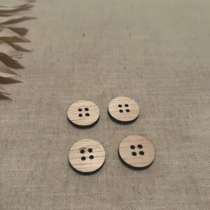 Houten knoopjes | Blank
