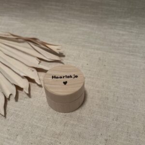 Bewaardoosje | haarlok