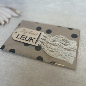 Boekenlegger | Jij bent leuk