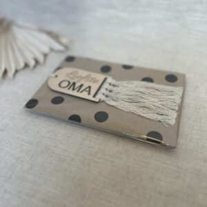 Boekenlegger | Liefste oma