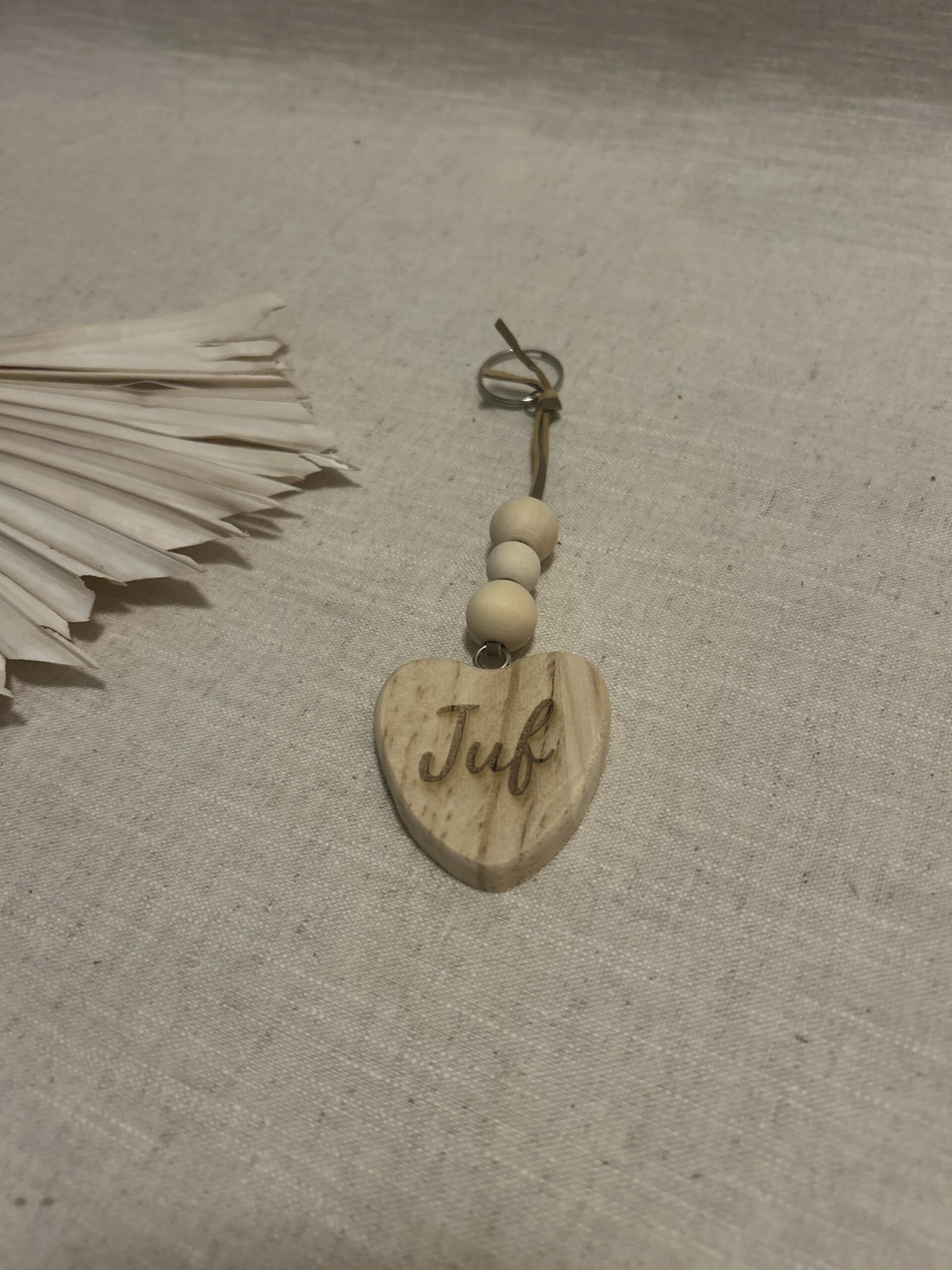 Sleutel / tassenhanger Juf