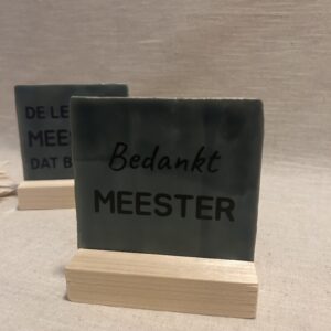Tegeltje | Meester
