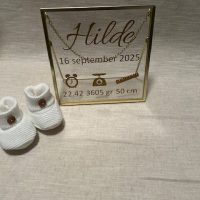 Geboortebord Hilde