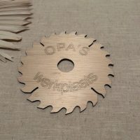 Opa's werkplaats zaagblad