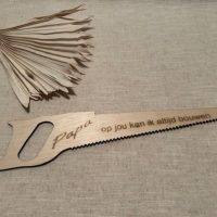 Zaag papa op jou kan ik bouwen